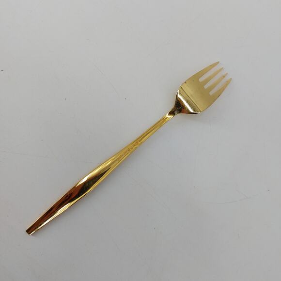 Golden Bouquet Single Fork Hollywood Regency Replacement - Picture 5 of 9